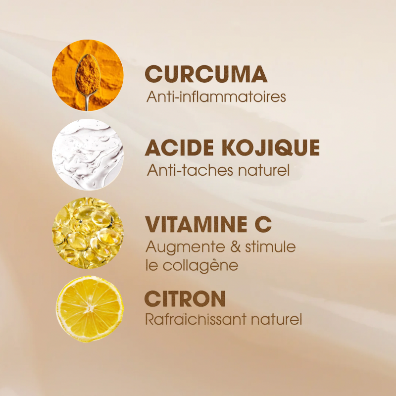 Savon Éclat Naturel - Anti-Taches & Teint Unifié