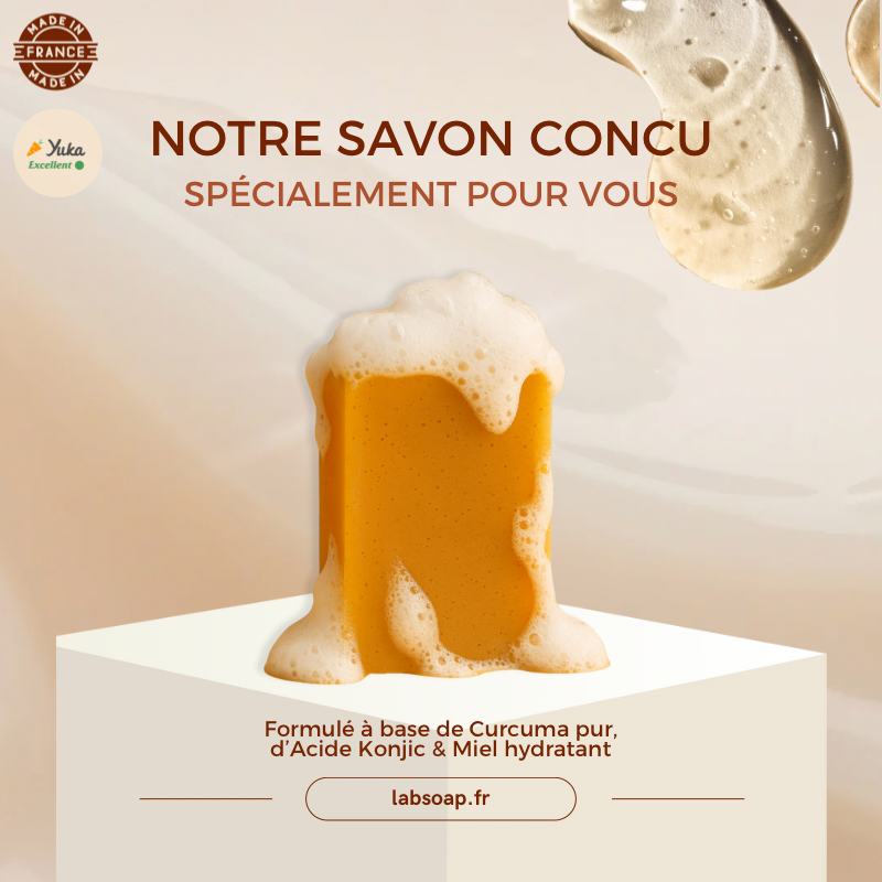 Savon Éclat Naturel - Anti-Taches & Teint Unifié