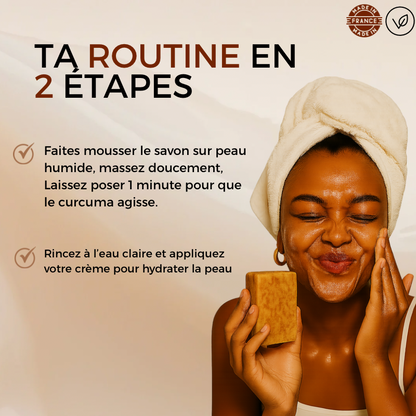 Savon Éclat Naturel - Anti-Taches & Teint Unifié