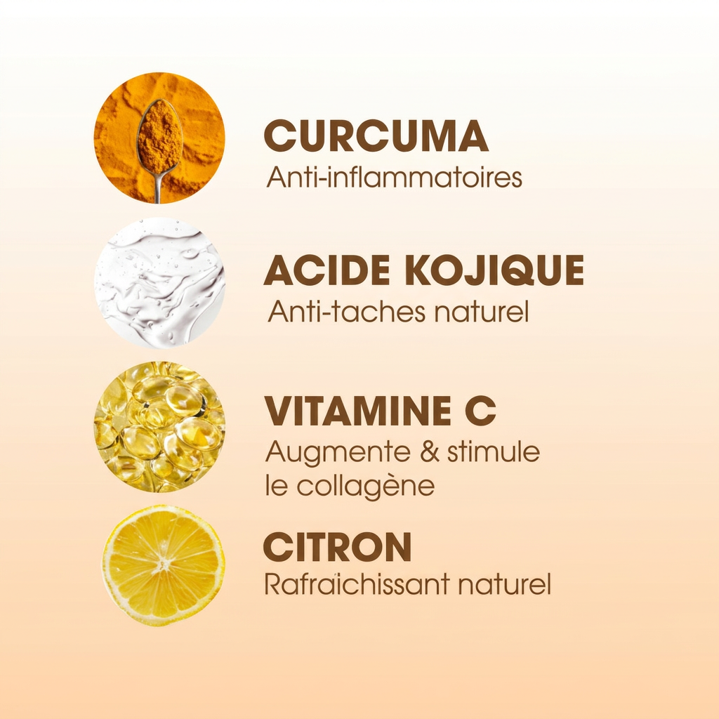 Savon Éclat au Curcuma — Réduit les taches et l'acné en seulement 2 semaines