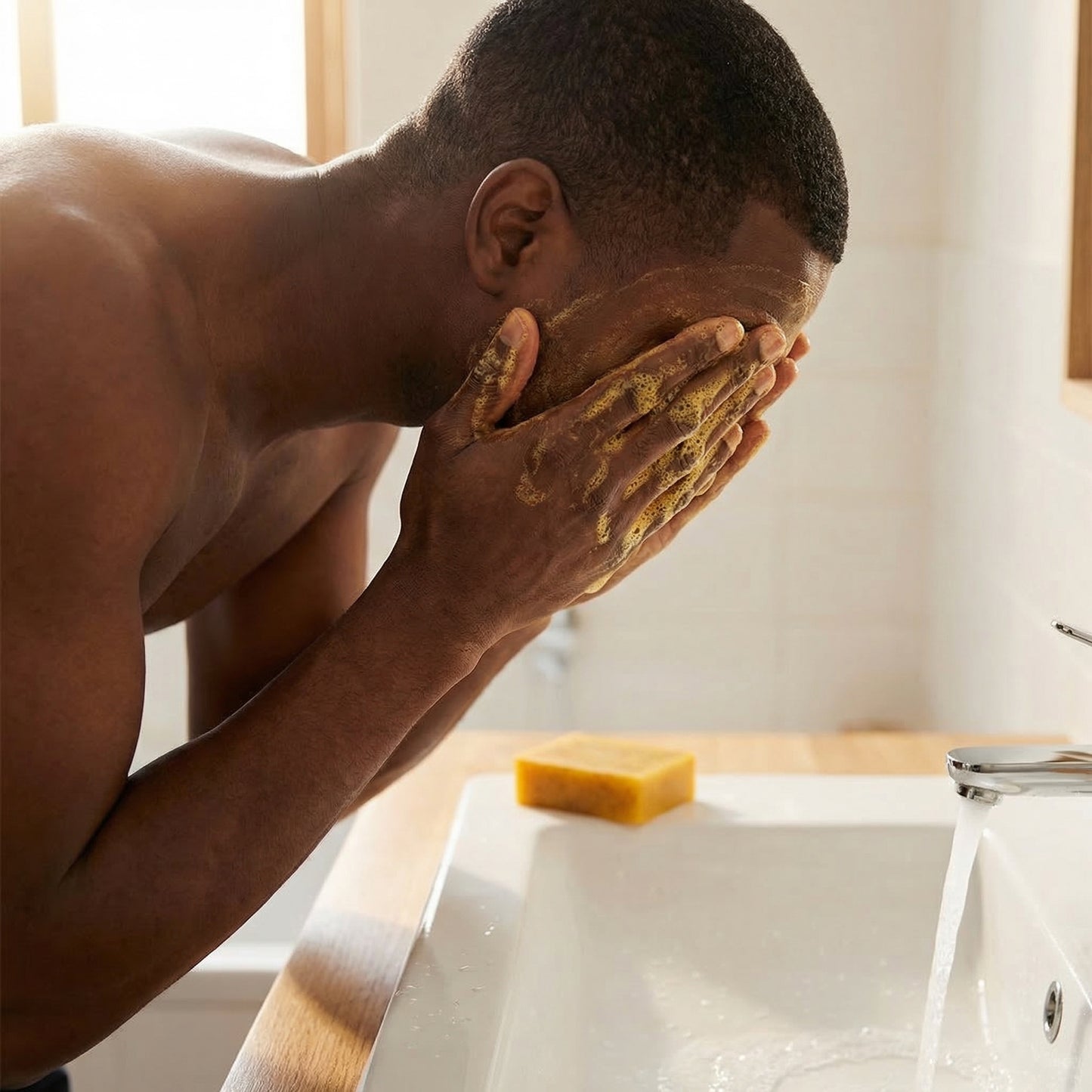 Savon Éclat au Curcuma — Teint Unifié & Peau Lumineuse